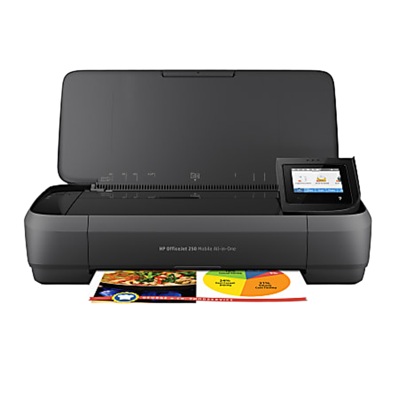 HP OfficeJet 250 Wireless Inkjet All-In-One Color Printer